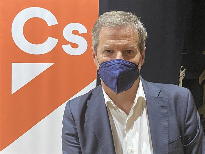 El líder de Cs Aragón, Daniel Pérez Calvo.