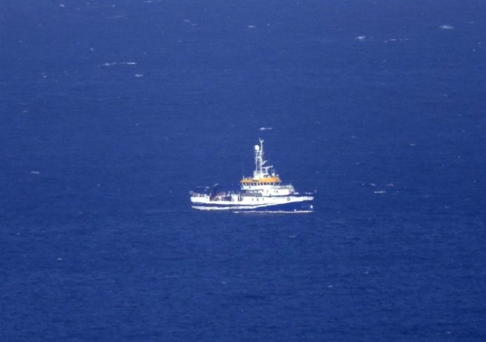 Buque oceanográfico 'Ángeles Alvariño' realiza labores de rastreo en la costa de Santa Cruz de Tenerife