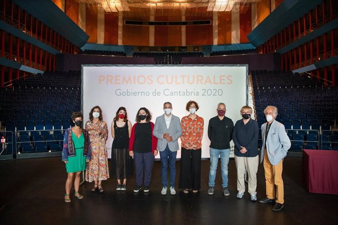 Premios Artísticos Gobierno de Cantabria 2020.