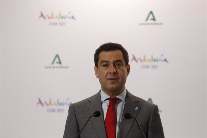 El presidente de la Junta de Andalucía, Juanma Moreno, en una foto de archivo 