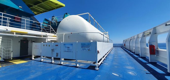 Medición de emisiones de buques