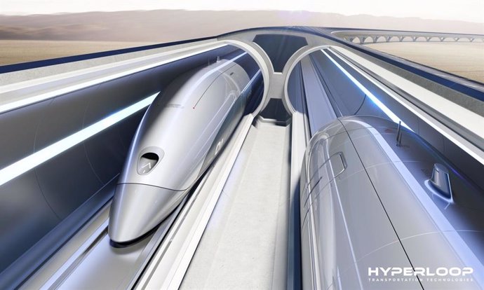 Archivo - Sistema Hyperloop de HTT