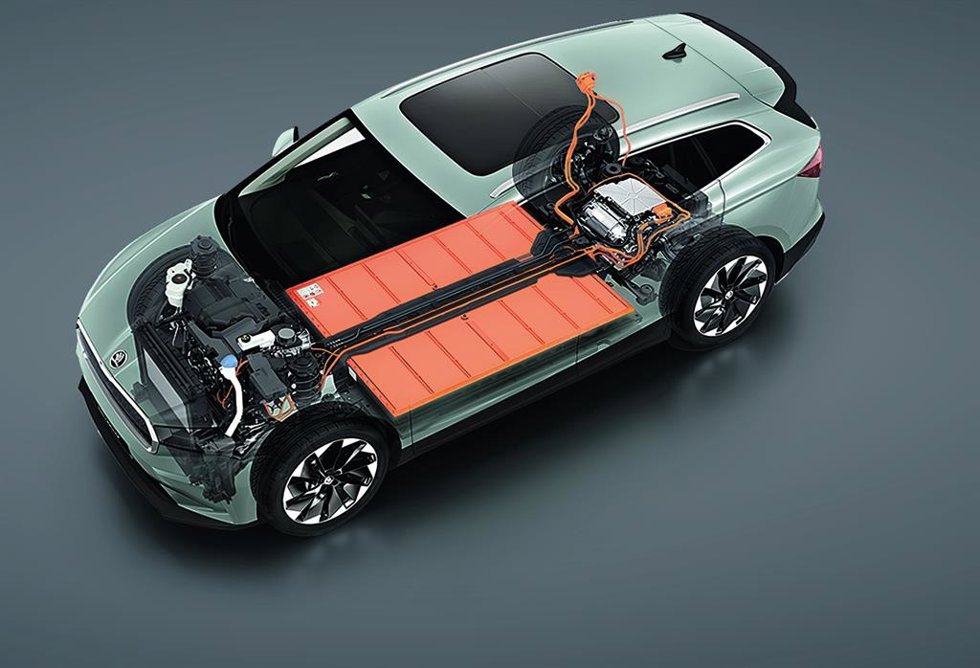 Vehículo eléctrico de Skoda.