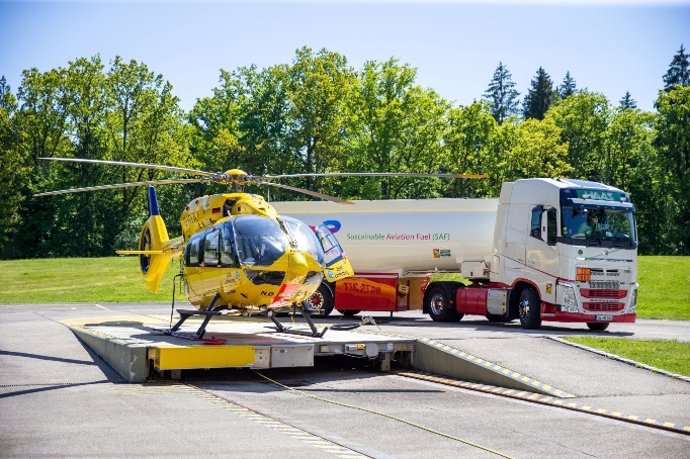 Helicóptero de rescate Airbus H145.