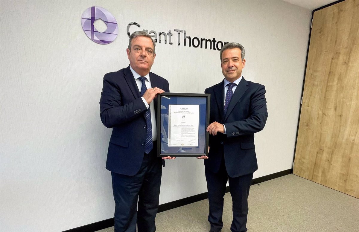 Grant Thornton. Grant Thorton obtiene la certificación ISO 27001 de