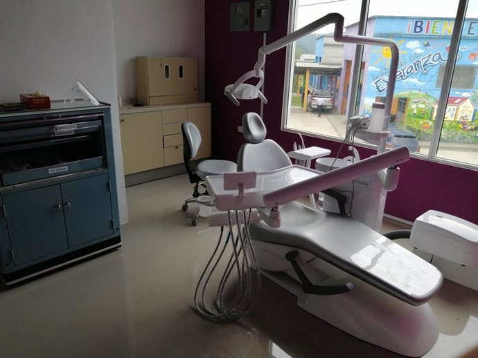 La clínica equipada por la Diputación de Cádiz en Guatemala.