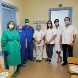 Servicio de Oftalmología del Complejo Hospitalario de Torrecárdenas, en Almería