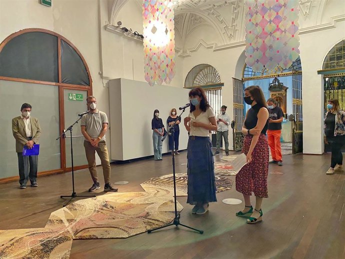 Presentación de la muestra 'Creadores' de CreArt en la Sala de Exposiciones de Las Francesas.