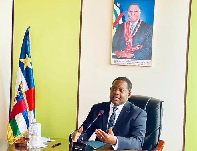 El primer ministro de República Centroafricana (RCA), Firmin Ngrebada
