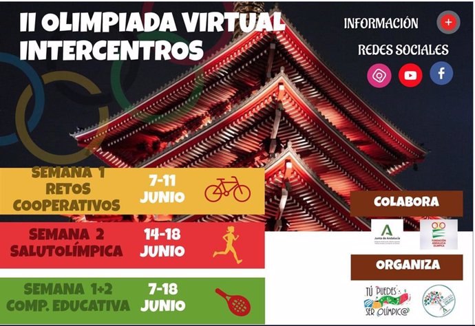 Carrtel de la II Olimpiada Virtual Intercentros