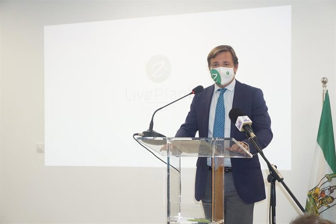 El delegado del Gobierno en Córdoba, Antonio Repullo, en rueda de prensa.