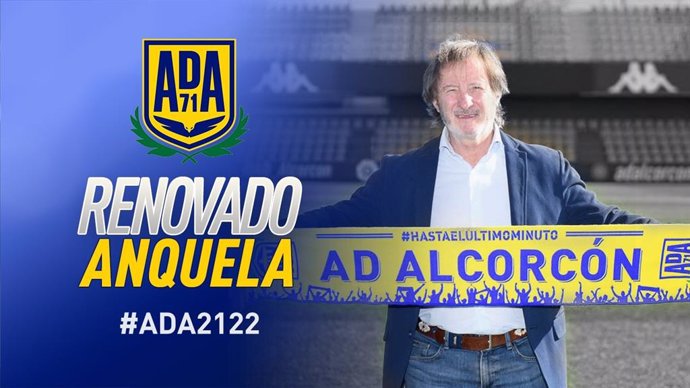 Juan Antonio Anquela renueva con el Alcorcón