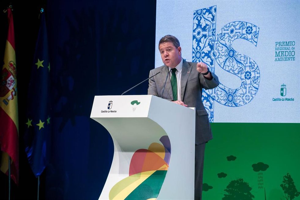 L jefe del Ejecutivo de Castilla-La Mancha, Emiliano García-Page, preside, a las 18:30 horas, la gala de entrega de los Premios Regionales de Medio Ambiente.
