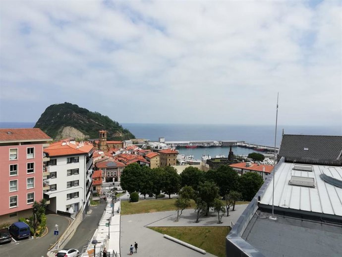 Nubosidad en la costa vasca (archivo)