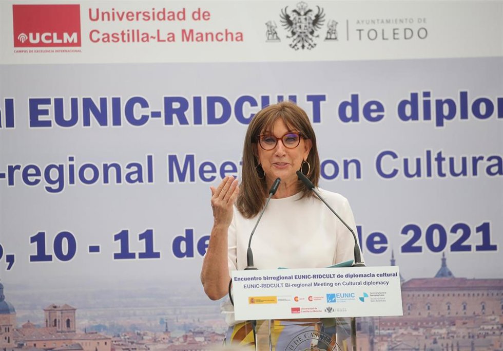 La secretaria general Iberoamericana, Rebeca Grynspan