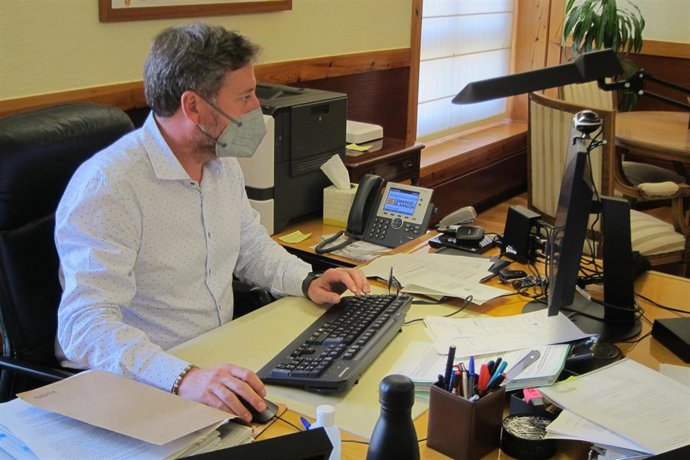 José Luis Soro es el consejero de Vertebración del Territorio, Movilidad y Vivienda del Gobierno de Aragón.