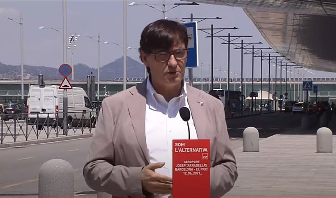 Archivo - El líder del PSC en el Parlament, Salvador Illa