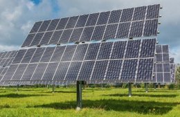 Panel de fotovoltaica.