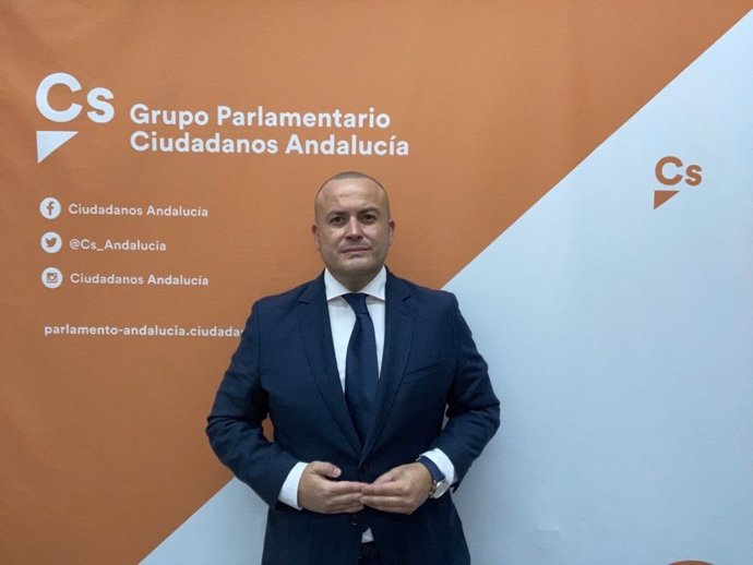 El parlamentario de Cs por Huelva y vicepresidente del Parlamento de Andalucía, Julio Díaz.