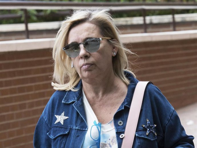 Archivo - Carmen Borrego, en una imagen de archivo, se toma con deportividad las demoledoras críticas