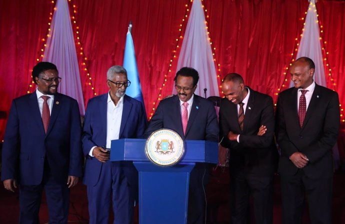 Archivo - El presidente de Somalia, Mohamed Abdullahi Farmajo