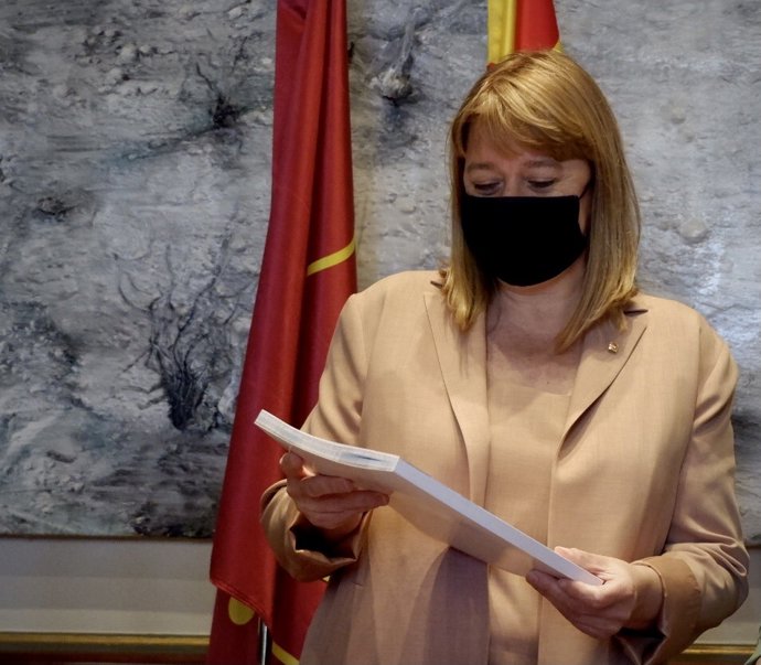 La consellera de Cultura, Natlia Garriga.