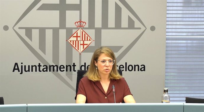 La teniente de alcalde de Ecología, Urbanismo y Movilidad de Barcelona, Janet Sanz