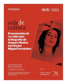 La presentación de una biografía de Amparo Muñoz arranca las actividades de la semana en el centro La Malagueta