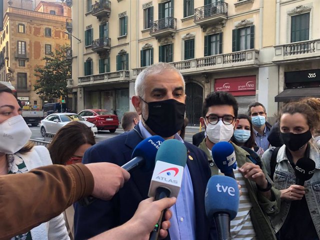 El líder de Ciudadanos en Cataluña, Carlos Carrizosa.