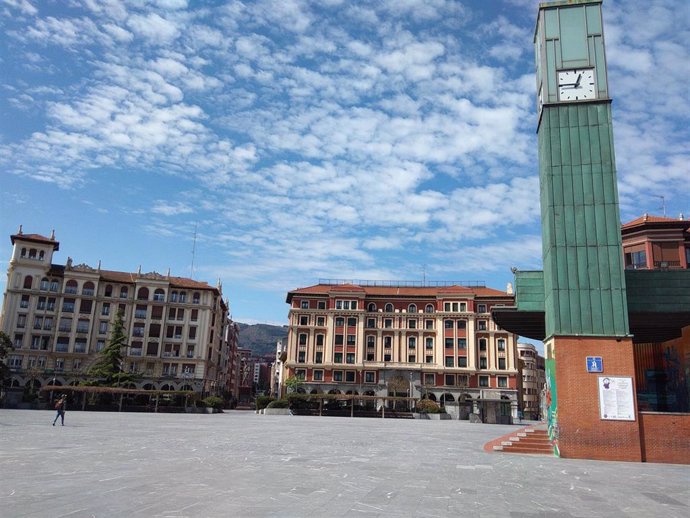 Cielos con nubes en Euskadi.