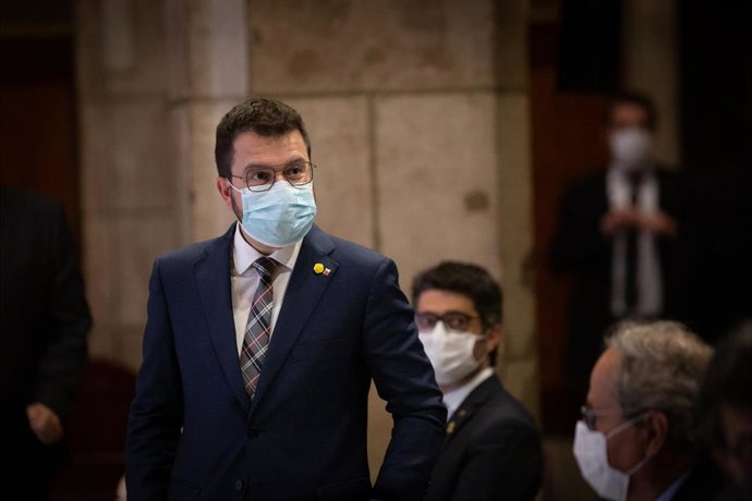 El presidente de la Generalitat, Pere Aragons.