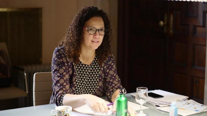 Archivo - La presidenta del Consell de Mallorca, Catalina Cladera