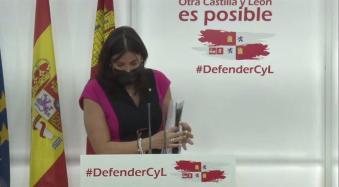 La secretaria de Organización del PSCYL, Ana Sánchez.