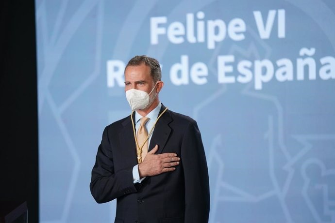 El rey Felipe VI recibe la Medalla de Honor de Andalucía, este lunes en Sevilla