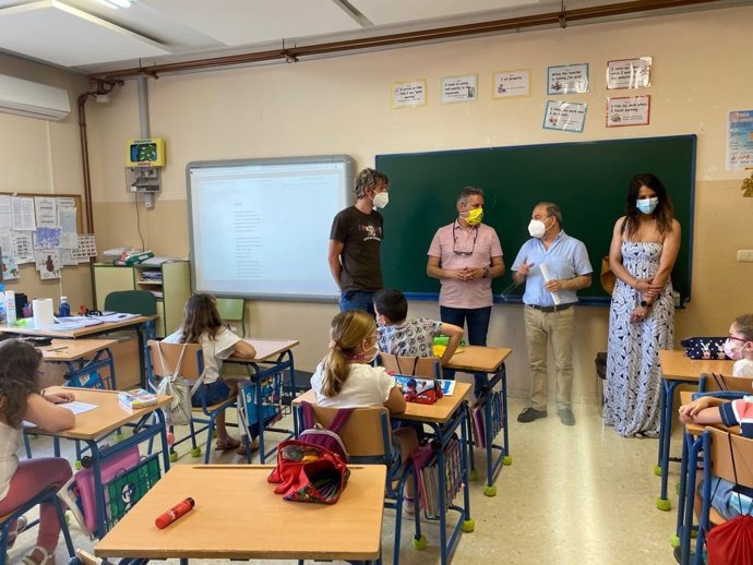 Visita al colegio Navas de Tolosa.