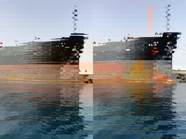 Buque retenido en el Puerto de Almería