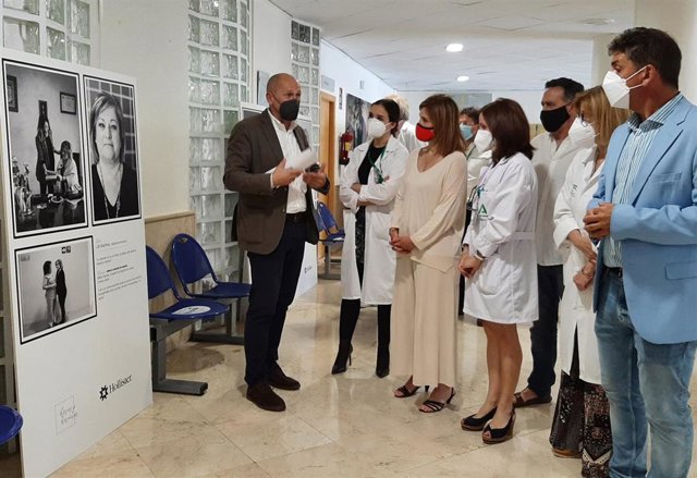 Visita a la exposición 'Héroes y heroínas' .