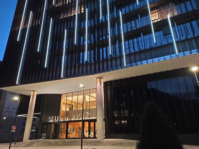 Vista de la sede de la Justicia en Andorra la Vella