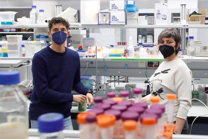 Archivo - Rosa Murillo e Iñigo Ruiz de Escudero, investigadores de la UPNA