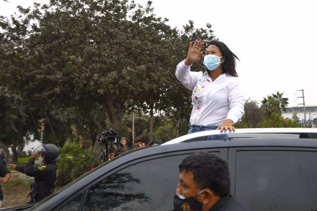 Keiko Fujimori, candidata presidencial de Fuerza Popular