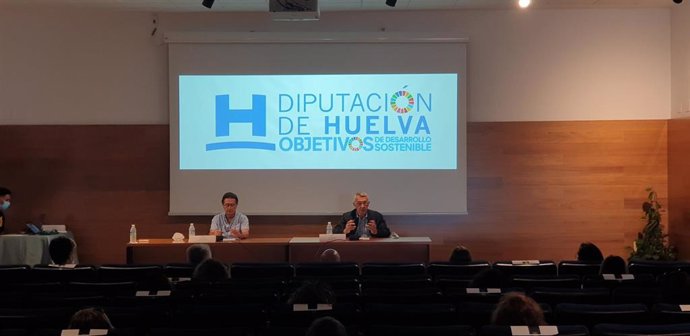 El vicepresidente de Innovación Económica y Social, Juan Antonio García, en la inauguración de la jornada.