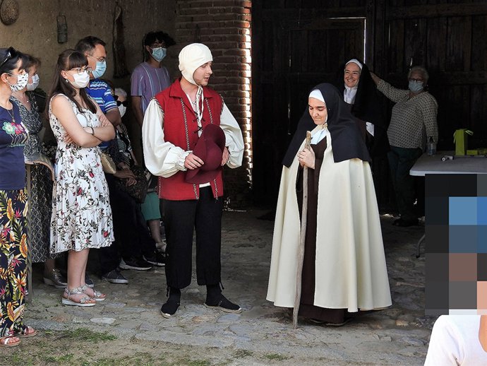 El Palomar de Santa Teresa, en Gotarrendura (Ávila), acoge una visita teatralizada a cargo de la UCAV.