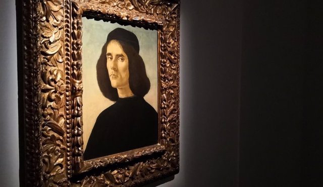 'Retrato De Michele Marullo Tarcaniota' De Sandro Botticelli