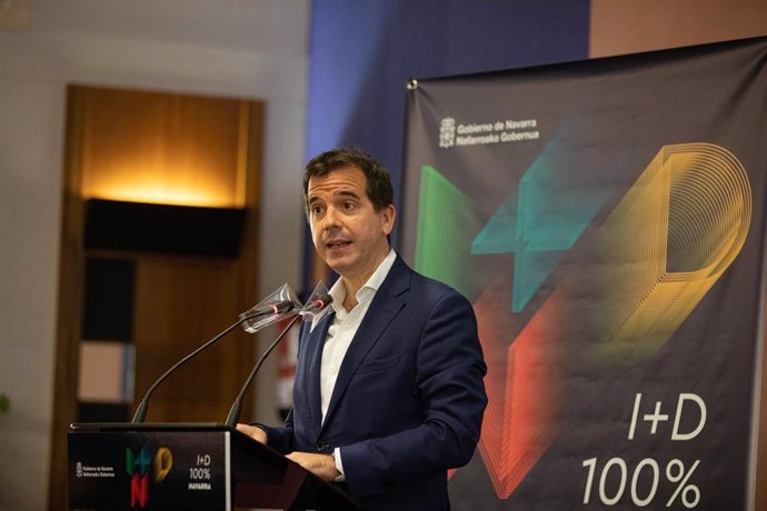 El consejero de Desarrollo Económico y Empresarial del Gobierno de Navarra, Mikel Irujo.