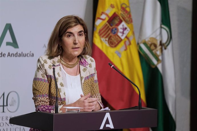 La consejera de Empleo, Formación y Trabajo Autónomo, Rocío Blanco, foto de archivo