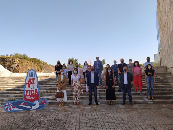 Presentación de la IX Edición del Festival Internacional de Narración Oral Atlántica, en la Ciudad de la Cultura (Santiago de Compostela)