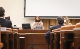 La activista por los DDHH Helena Maleno, en el Congreso