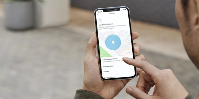 Función Geofence de Ring.