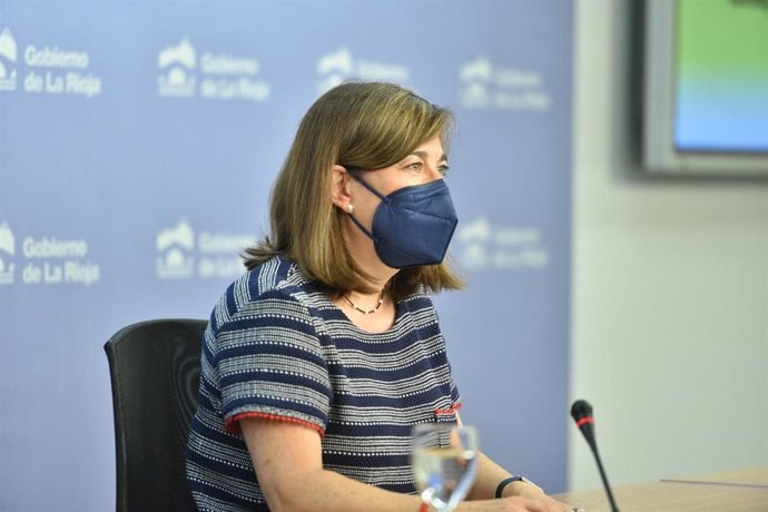 La portavoz del Gobierno de La Rioja, Sara Alba