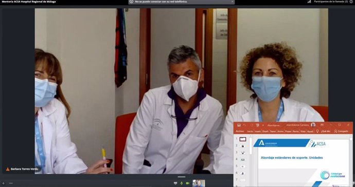 El Hospital Regional Universitario inicia su plan de mentoría con la Agencia de Calidad Sanitaria de Andalucía